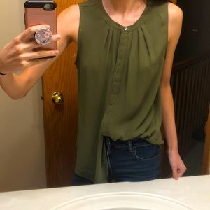 Army Green Banana Republic Tank